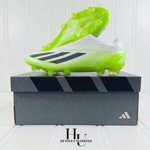 Adidas X Crazyfast.1 Laceless Firm Ground Crazyrush Pack Soccer Cleats 6.5M 7.5W